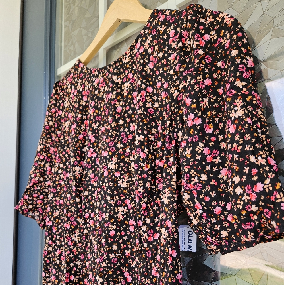 Floral print dress